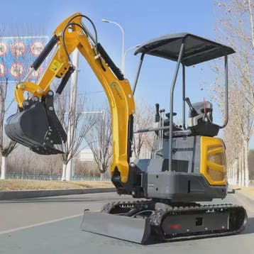Mini Graafmachine 1.5 Ton - Multifunctioneel & Aanpasbaar, Verzenden, Nieuw
