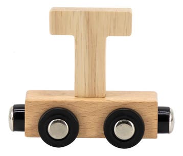 Tryco Houten Naturel Lettertrein - Letter T, Verzenden, Nieuw