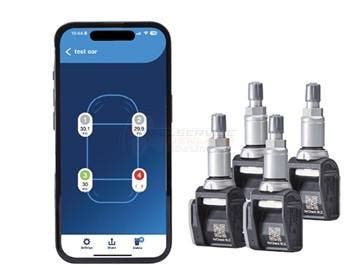 Aircheck BLE TPMS retrofit kit met 4 x Bluetooth Sensoren..., Verzenden, Nieuw