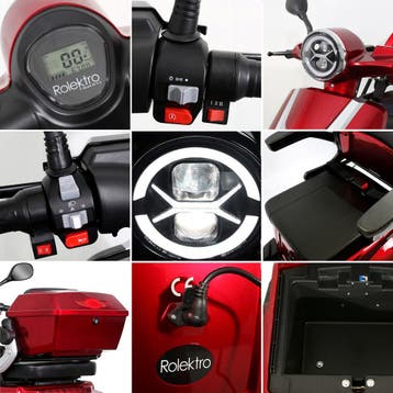 Rolektro E-Quad V.2 Scootmobiel 4-wiel Loodgel, Overige merken, Verzenden, Nieuw, 16 km/u of meer