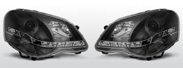 Koplampen LED DRL | geschikt voor Volkswagen Polo 9N3 2005-2, Verzenden, Nieuw, Volkswagen