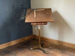 autr - Tekentafel - Hout, Gietijzer, Staal - Nestler -, Antiek en Kunst