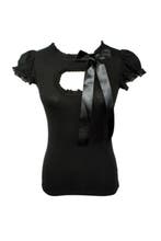 Katakomb, Molly Keyhole Top Black., Kleding | Dames, Tops, Verzenden, Nieuw