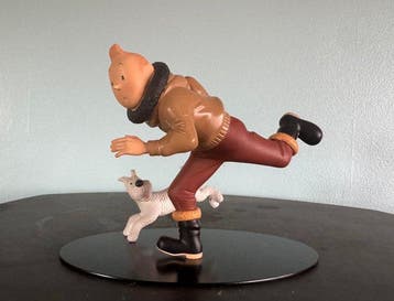 Statuette Leblon Delienne - Tintin Aviateur - L’étoile, Nieuw