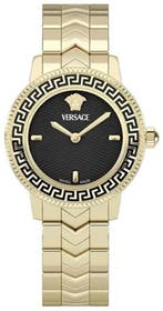 Versace VEUCA0824 V-Icon dameshorloge 30 mm, Overige merken, Staal, Verzenden, Polshorloge