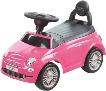 Fiat 500 Loopwagen - Tweedekansje | Max 25kg | OP=OP, Ophalen of Verzenden, Gebruikt, Loopvoertuig