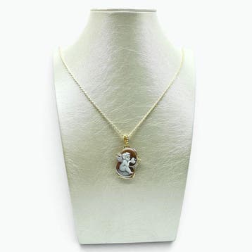 Zilver - Ketting met hanger - Italiaans ambacht