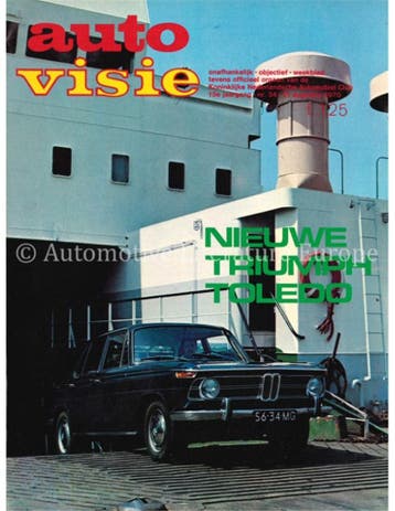1970 AUTOVISIE MAGAZINE 34 NEDERLANDS, Nieuw, Author