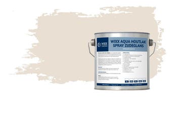 Wixx Aqua Houtlak Spray Zijdeglans RAL 9001 | Crèmewit 20L, Verzenden, Wit, Nieuw, 15 tot 20 liter