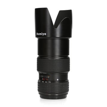 Mamiya Sekor D 75-150mm f/4.5 - Telelens - 1 jaar garantie, Ophalen of Verzenden, Zo goed als nieuw