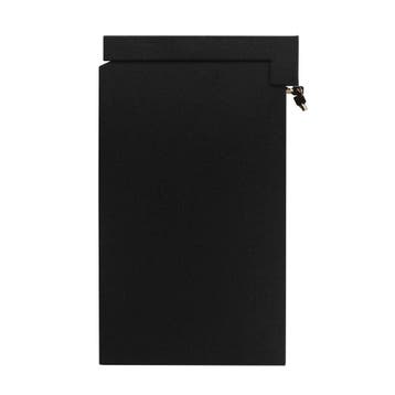 Logixbox Topbox-XL Plus pakketbox met brievenbusklep - zwart, Tuin en Terras, Brievenbussen, Verzenden, Nieuw