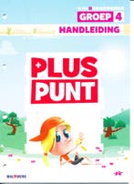 Pluspunt versie 4 Handleiding blok 1 groep 4, Verzenden, Nieuw