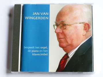 Jan van Wingerden - bespeelt het orgel, de piano en klavecim, Ophalen of Verzenden, Zo goed als nieuw