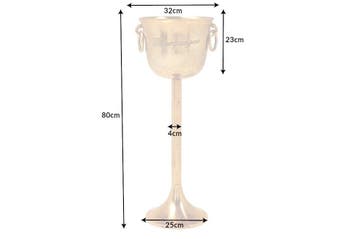 Decoratieve champagnekoeler CHAMPAGNE 80cm antiek goud, Huis en Inrichting, Woonaccessoires | Vazen, Ophalen of Verzenden, Nieuw