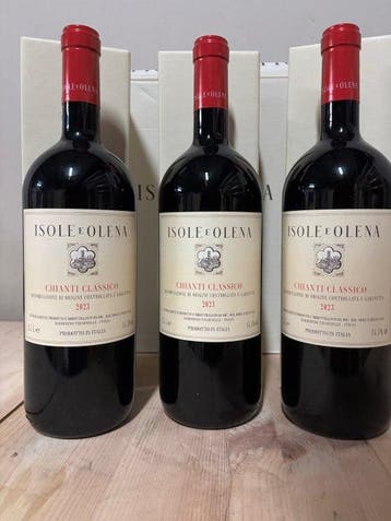2023 Isole e Olena - Chianti Classico DOCG - 3 Magnums, Verzamelen, Nieuw