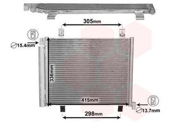 Geschikt voor Up Mii Citico Airco Condensor 1S0, Nieuw