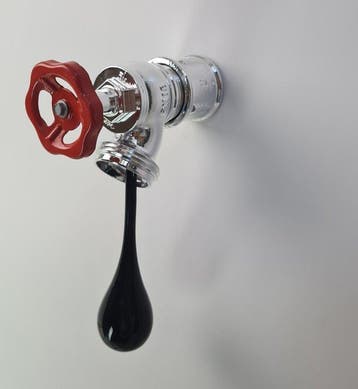 Santicri (1992) - sculptuur, Running out - 26 cm - Hars -, Nieuw