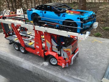 LEGO Technic Autotransportvoertuig 42098, Kinderen en Baby's, Speelgoed | Duplo en Lego, Verzenden, Lego, Zo goed als nieuw, Technic