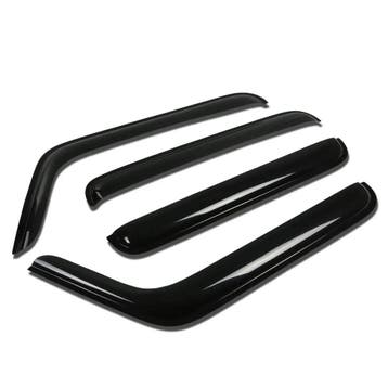 SK-Import Zijwindscherm Plak 4-Drs Smoke Acryl Jeep Wrangler, Auto-onderdelen, Ophalen of Verzenden, Nieuw, Jeep, Spatbord