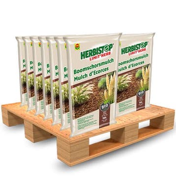 Mulch boomschors pallet | Compo | 1050 liter, Tuin en Terras, Aarde en Mest, Verzenden