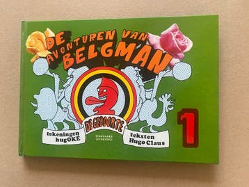 Hugo Claus - satirisch beeldverhaal -  Belgman -1967, Boeken, Verzenden, Zo goed als nieuw, België