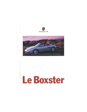 1997 PORSCHE BOXSTER BROCHURE FRANS, Boeken, Nieuw, Porsche, Author