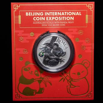 Australië. 1 Dollar 2024 - Koala 1 Oz (.999) Beijing