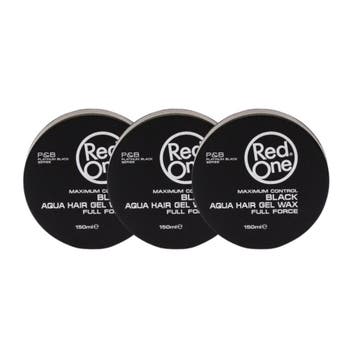 Red One Full Force Aqua Wax Zwart 150ml, Sieraden, Tassen en Uiterlijk, Uiterlijk | Haarverzorging, Ophalen of Verzenden, Nieuw