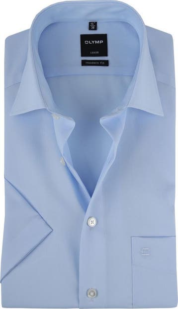 OLYMP Overhemd Luxor Blauw maat 48 Heren, Verzenden, Nieuw, OLYMP
