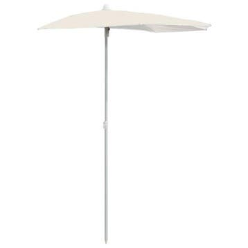 Parasol Half - 180cm | Tweedekansje | OP=OP, Ophalen of Verzenden, Zo goed als nieuw, 1 tot 2 meter, Stokparasol