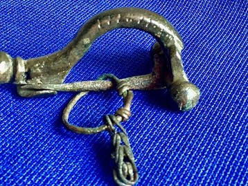 Oud-Romeins, Keizerrijk Brons Fibula - 20 mm