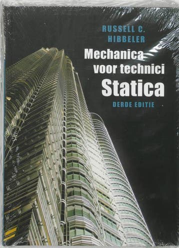 Mechanica voor technici, statica, 3e editie - R.C. Hibbeler, Verzenden, Gelezen, R.C. Hibbeler