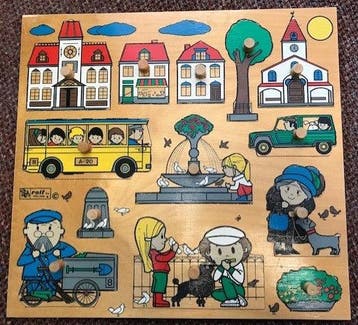 Rolf Inlegpuzzel in de stad, Verzenden, Nieuw