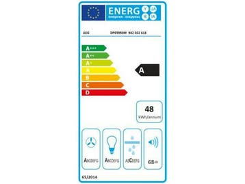 AEG DPE5950M - Vlakscherm afzuigkap - 600 m3/h - 68 dB(A), Verzenden, Zo goed als nieuw