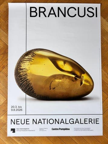 Brancusi - Brancusi exhibition by the Neue Nationalgalerie, Antiek en Kunst