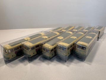 Brekina 1:87 - Modelbus (10) - O-Bus mit Anhänger Lf6hmers, Nieuw