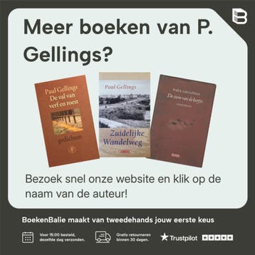 Zuidelijke wandelweg 9789044504897 P. Gellings, Verzenden, Gelezen, P. Gellings