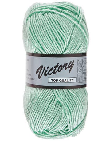 Lammy Yarns Victory - 62 Mint - Zijdeglans Acrylgaren, Ophalen of Verzenden, Nieuw