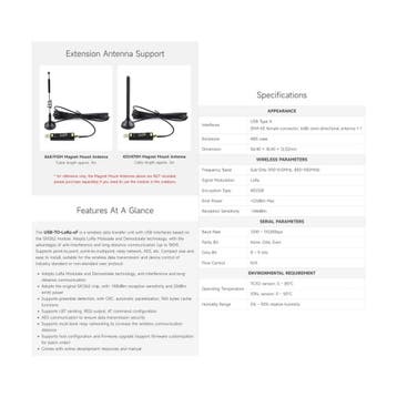 WaveShare USB naar LoRa Data Transfer Module LF-B, gebase..., Verzenden, Nieuw