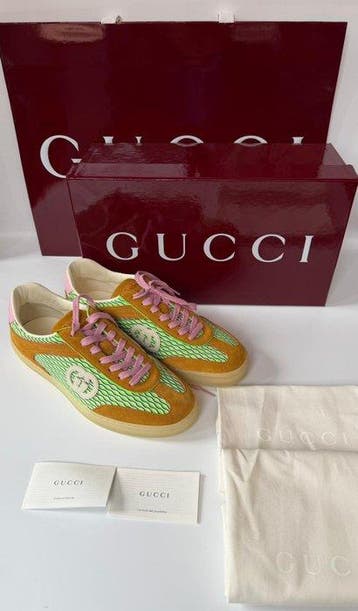 Gucci - Monogramma - Sneakers - Maat: EU 41 - Nieuw met tags, Nieuw