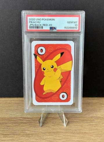 Pokémon Graded card - Uno - Pikachu - PSA 10, Hobby en Vrije tijd, Verzamelkaartspellen | Pokémon, Nieuw