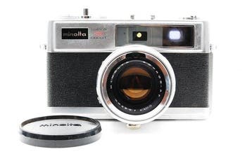Minolta Hi-Matic 11 with Rokkor-PF 45mm f1.7 Lens Meetzoeker, Nieuw