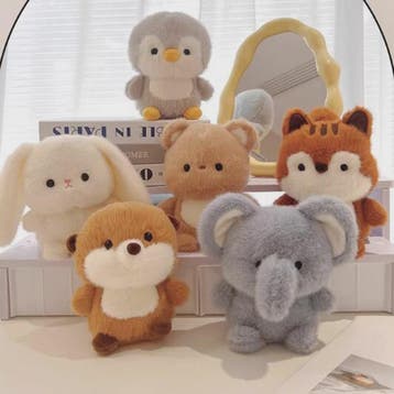 Schattige Pluche Dieren Knuffelpop - Zachte Kawaii Knuffel v, Verzenden, Nieuw