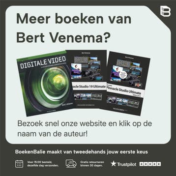 Pinnacle Studio 15 Ultimate / PCSenior - Bert Venema, Verzenden, Zo goed als nieuw, Bert Venema