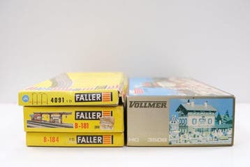 Faller, Vollmer H0 - 3508, 4091, B-181, B-184 -, Nieuw