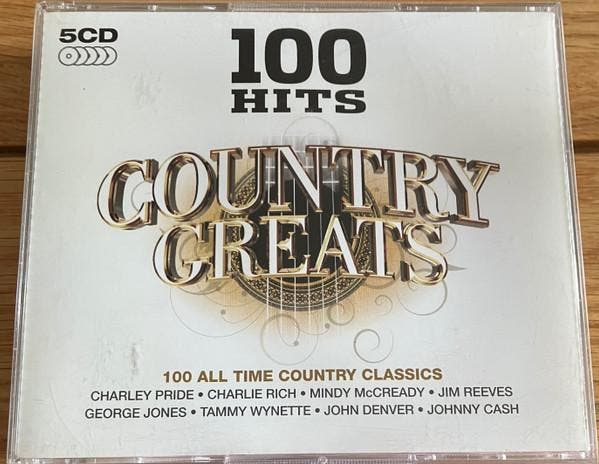 Various - 100 Hits - Country Greats, Cd's en Dvd's, Cd's | Pop, Gebruikt, Ophalen of Verzenden