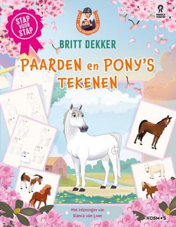 Stap Voor Stap Paarden En PonyS Tekenen | Britt Dekker, Ophalen of Verzenden, Nieuw, Britt Dekker