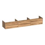 Brauer Embrace - Onderkast - 220 cm - met 3 Softclose Lades, Huis en Inrichting, Badkamer | Badkamermeubels, Ophalen of Verzenden