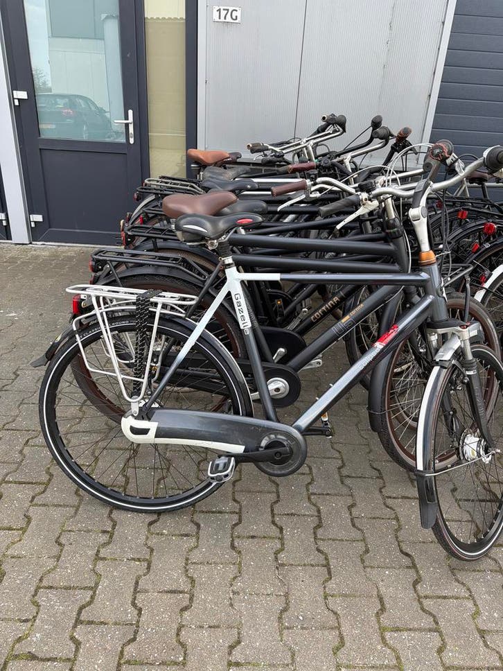 Partij rijklaar fietsen Gazelle,Batavus,Cortina, Fietsen en Brommers, Fietsen | Dames | Omafietsen, Zo goed als nieuw, Handrem