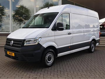 Volkswagen Crafter 35 2.0 TDI 177 PK AUT. L3H3 + 3000 KG TRE, Automaat, Stof, Gebruikt, Euro 6